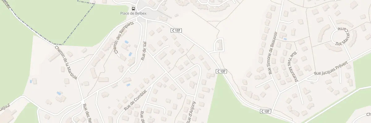 Plan du 5 Rue d’Anjony à Aurillac
