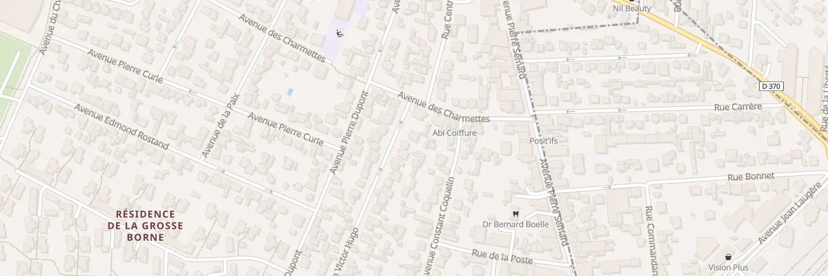 Plan du 40 Av Victor Hugo à Villiers-le-Bel