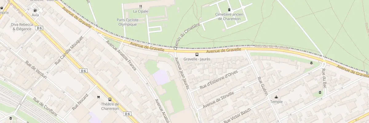 Plan du 52 Av de Gravelle à Charenton-le-Pont