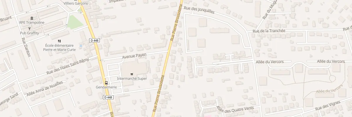 Plan du 22 Rue Pierre Brossolette à Draveil