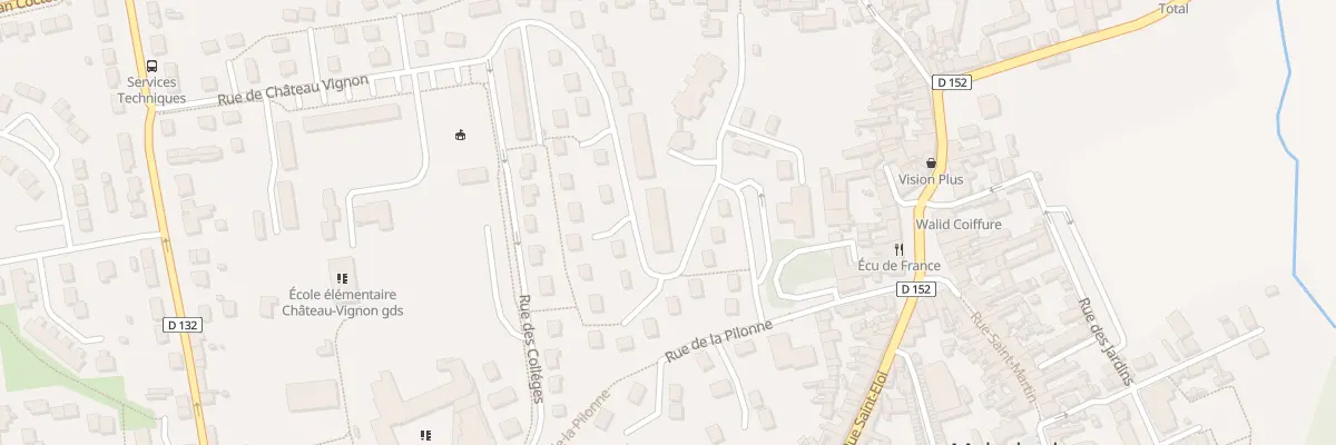 Plan du 16 Rue de Chateau Vignon au Malesherbois