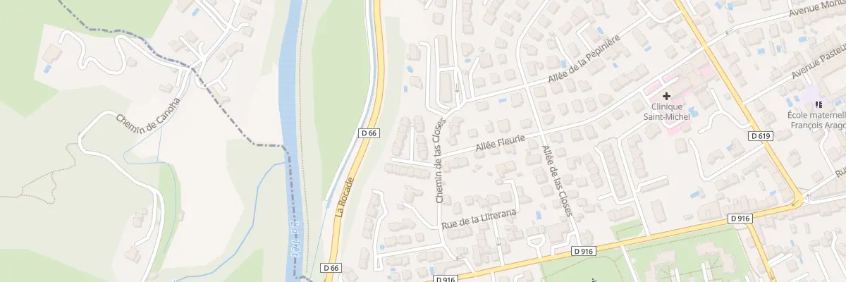 Plan du 14 Imp Joan Morata à Prades