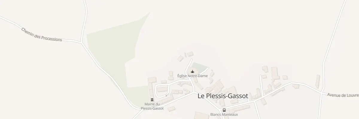 Plan du 4 Pl de l’Eglise au Plessis-Gassot