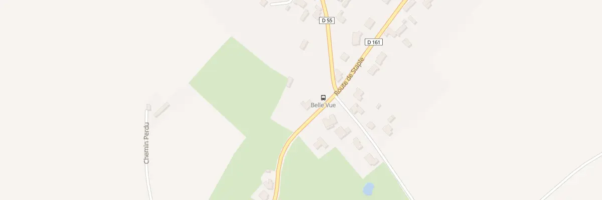 Plan du 633 Rte de Staple à Ebblinghem