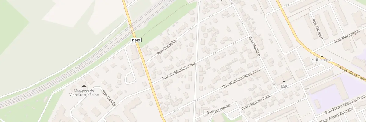 Plan du 11 Rue du Maréchal Ney à Vigneux-sur-Seine
