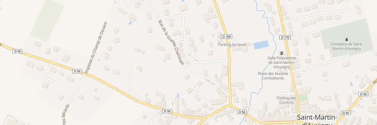 Plan du 7 Rue des Champs Fouquets à Saint-Martin-d’Auxigny