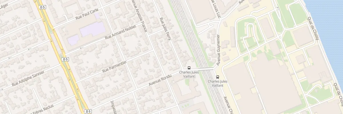 Plan du 34 Rue Jules Ferry à Choisy-le-Roi