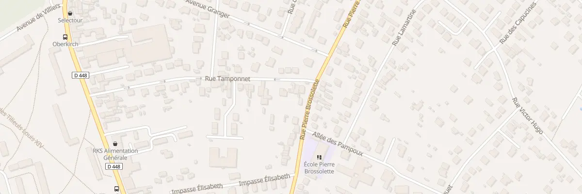 Plan du 36 Rue Tamponnet à Draveil