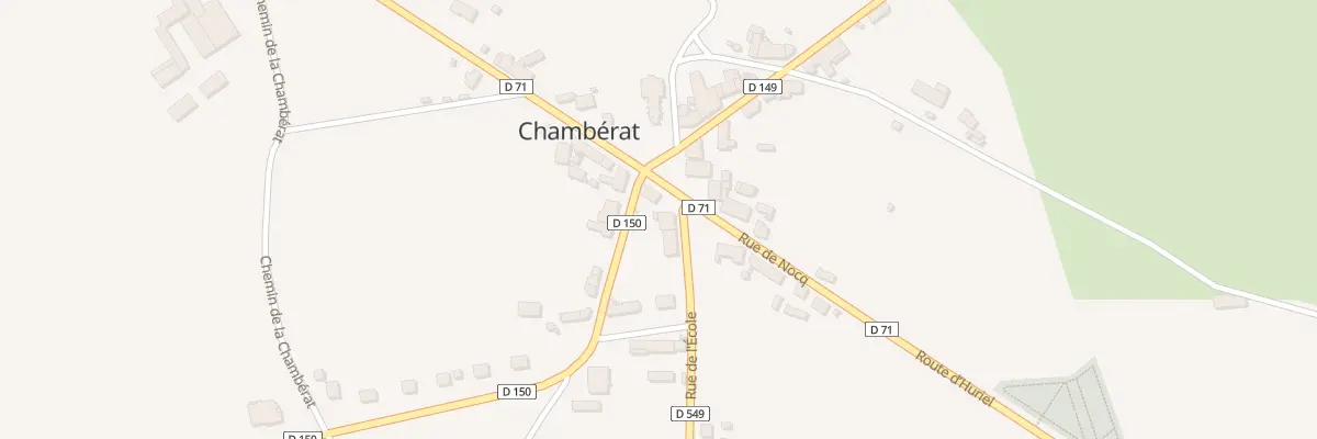 Plan du 1 Rue de l’Ecole à Chambérat