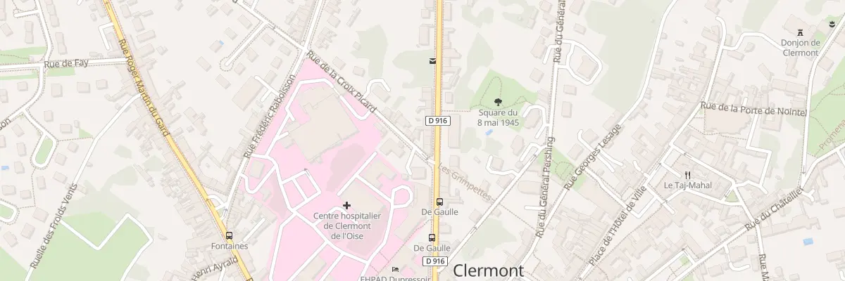 Plan du 35 Rue du Général de Gaulle à Clermont