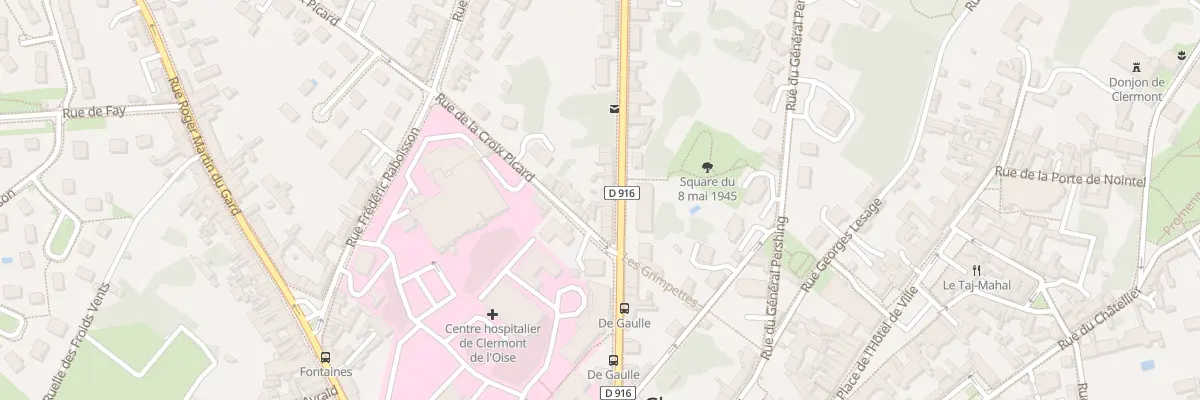 Plan du 39 Rue du Général de Gaulle à Clermont