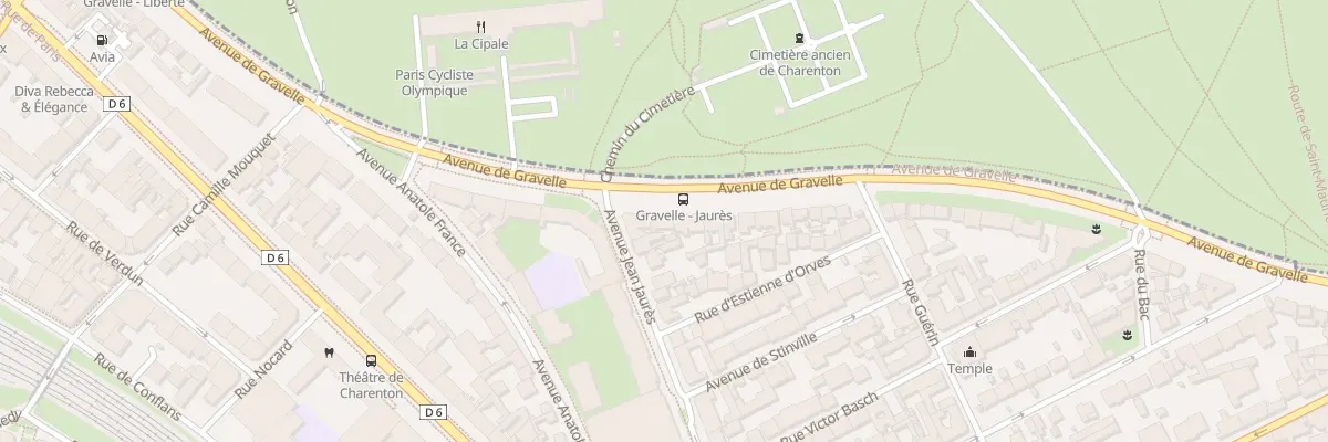 Plan du 52B Av de Gravelle à Charenton-le-Pont