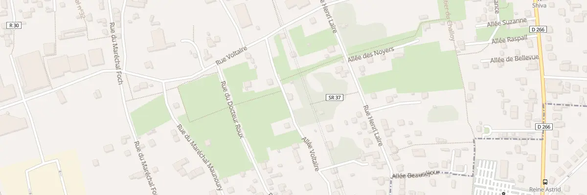 Plan du 7 All Voltaire à Villeneuve-le-Roi