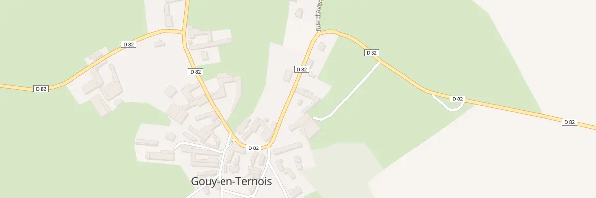 Plan du 10 Rue de Maizieres à Gouy-en-Ternois