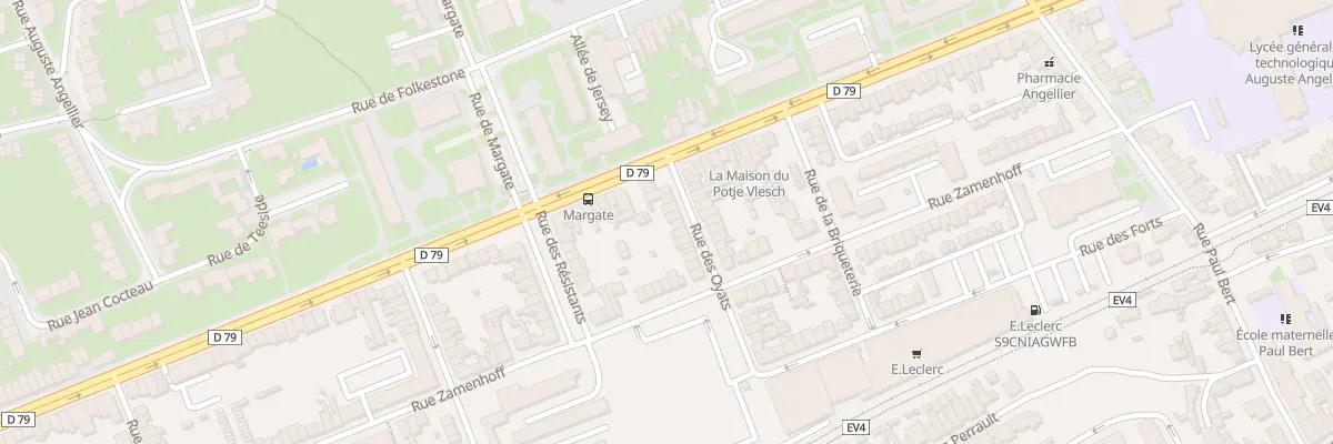 Plan du 115 Rue des Oyats à Dunkerque