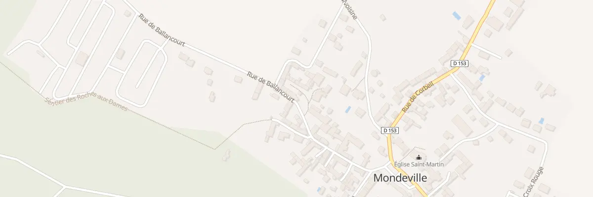 Plan du 28 Rue de Ballancourt à Mondeville
