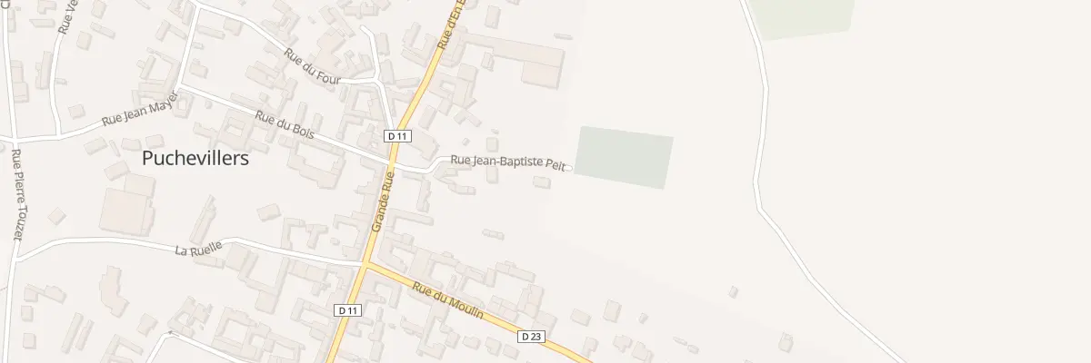 Plan du 2 Rue Jean - Baptiste Petit à Puchevillers