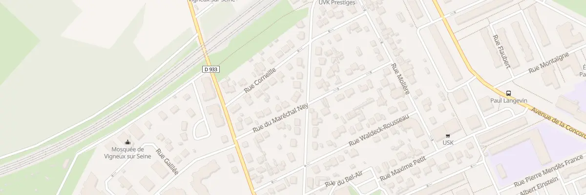 Plan du 13 Rue du Maréchal Ney à Vigneux-sur-Seine