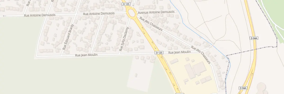 Plan du 99 Rue Jean Moulin à Garges-lès-Gonesse