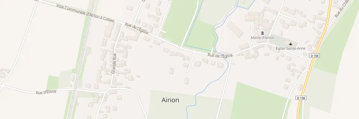 Plan du 27 Rue de l’Eglise à Airion