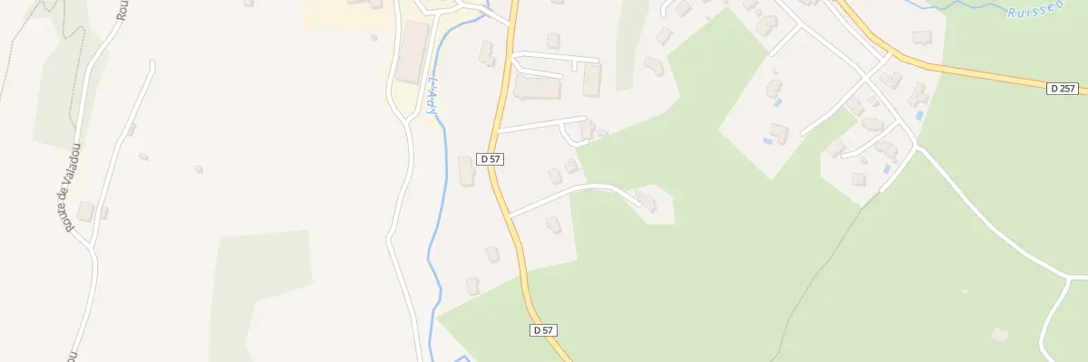 Plan du 25 Rue des Claux à Clairvaux-d’Aveyron