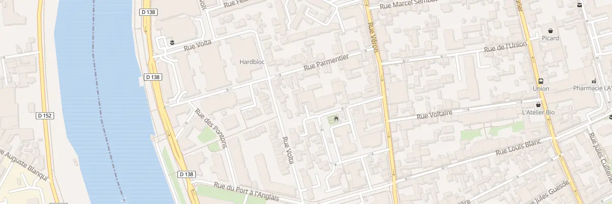 Plan du 18 Rue Pierre et Marie Curie à Alfortville
