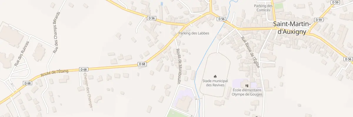 Plan du 6 Rte de Montboulin à Saint-Martin-d’Auxigny