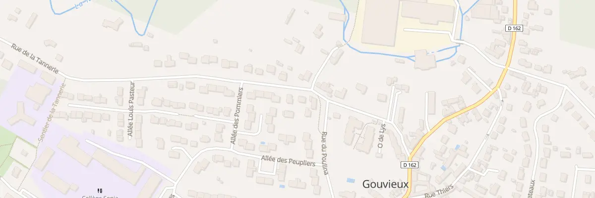 Plan du 1B Rue de la Tannerie à Gouvieux