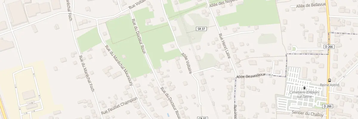 Plan du 24 All Voltaire à Villeneuve-le-Roi