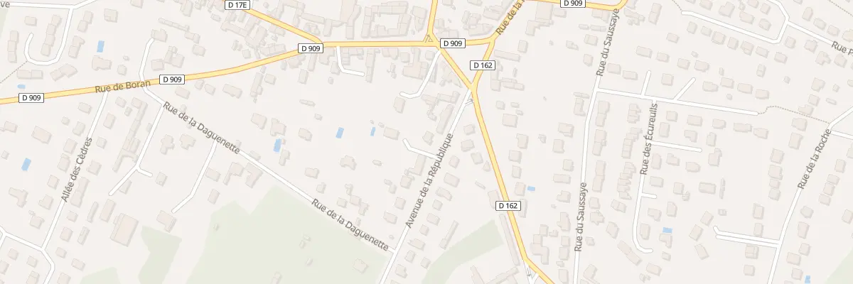 Plan du 8 Av de la République à Gouvieux