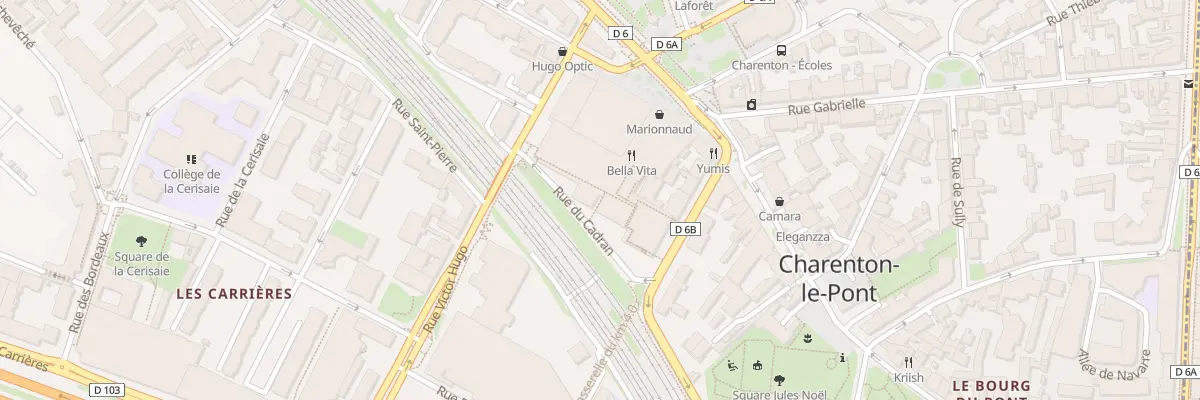 Plan du 26 Rue Victor Hugo à Charenton-le-Pont