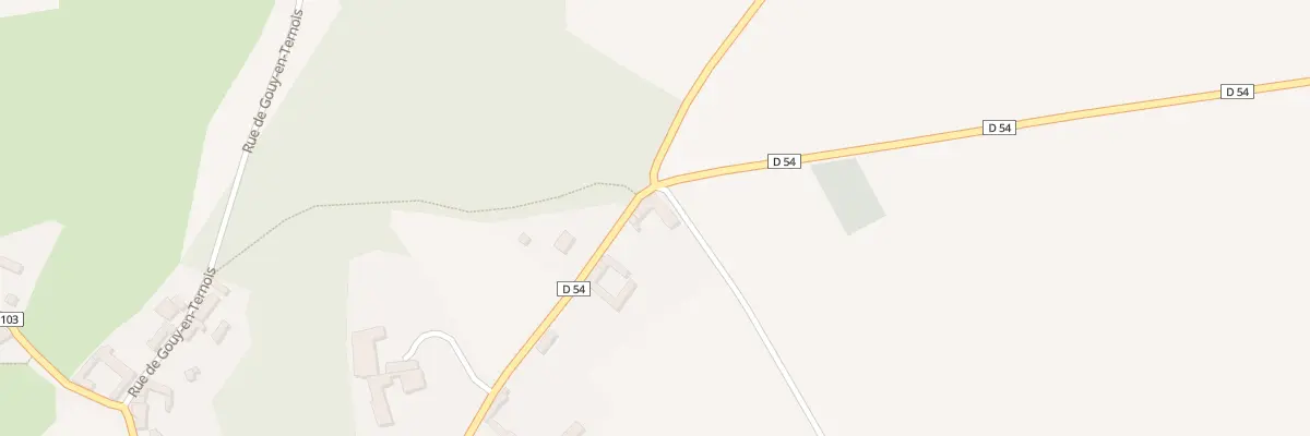 Plan du 396 Rue d’En Haut à Magnicourt-sur-Canche