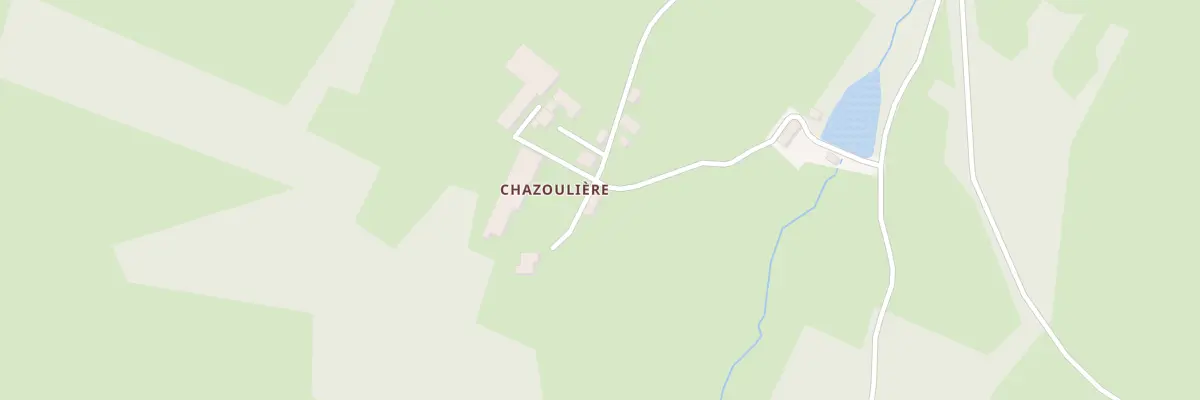 Plan du 3 Chazoulière à Saint-Bard