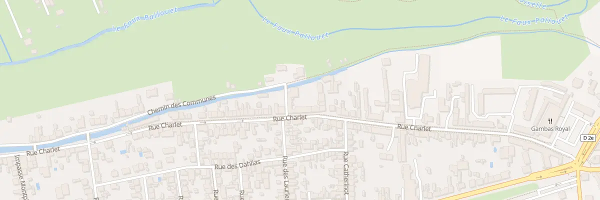 Plan du 61 Rue Charlet à Bourges
