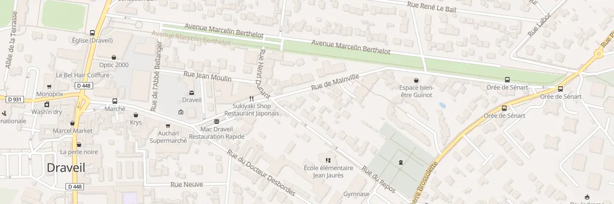 Plan du 22T Rue de Mainville à Draveil