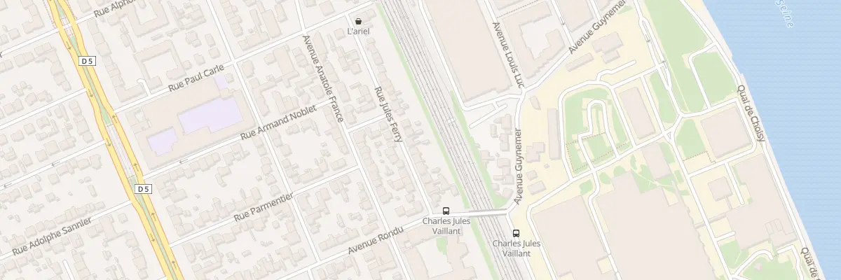 Plan du 27 Rue Jules Ferry à Choisy-le-Roi