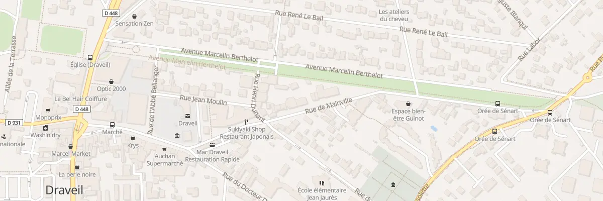 Plan du 11 Rue de Mainville à Draveil