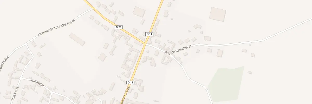 Plan du 20 Rue d’En Bas à Puchevillers