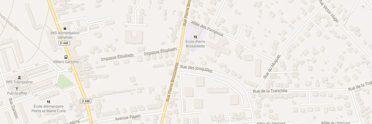 Plan du 34 Rue Pierre Brossolette à Draveil