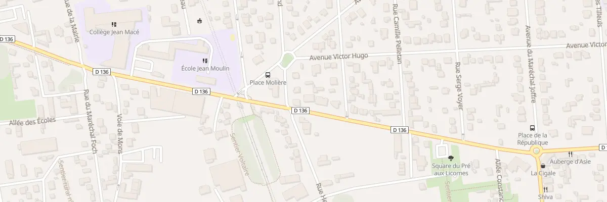 Plan du 150 Av de la République à Villeneuve-le-Roi