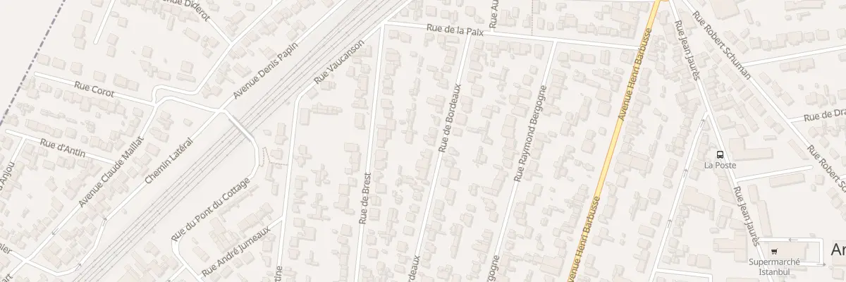 Plan du 53 Rue de Bordeaux à Arnouville