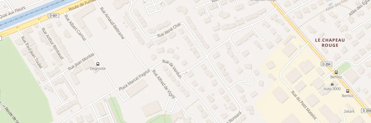 Plan du 30 Rue de Verdun à Téteghem-Coudekerque-Village
