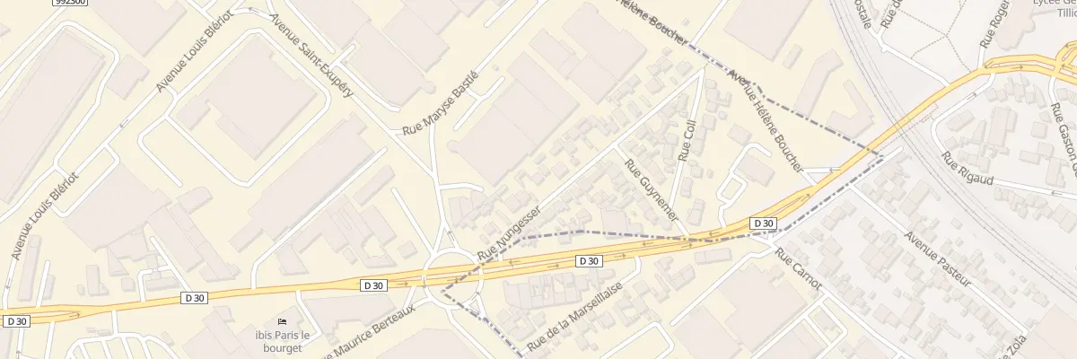 Plan du 19 Rue Nungesser à La Courneuve