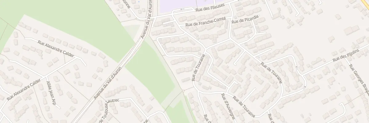 Plan du 22 Rue du Morvan à Bourges