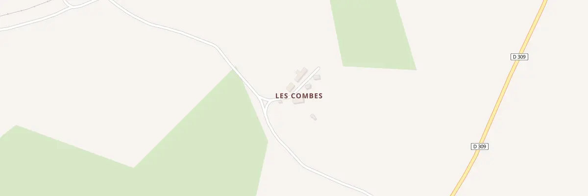 Plan du 5140 Les Combes à Archignat