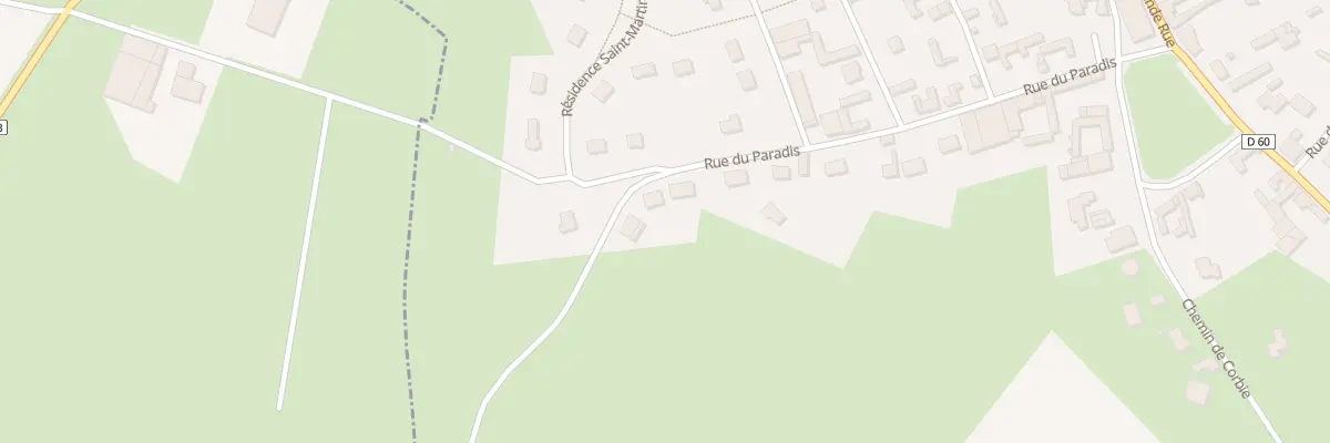 Plan du 18 Rue du Paradis à Hérissart
