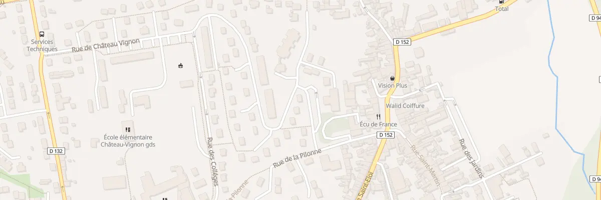 Plan du 5 Rue de Chateau Vignon au Malesherbois
