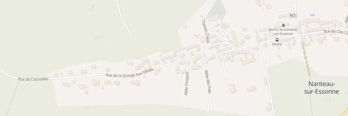Plan du 28 Rue de la Grange aux Dimes à Nanteau-sur-Essonne