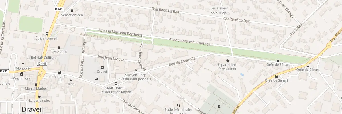 Plan du 15 Rue de Mainville à Draveil