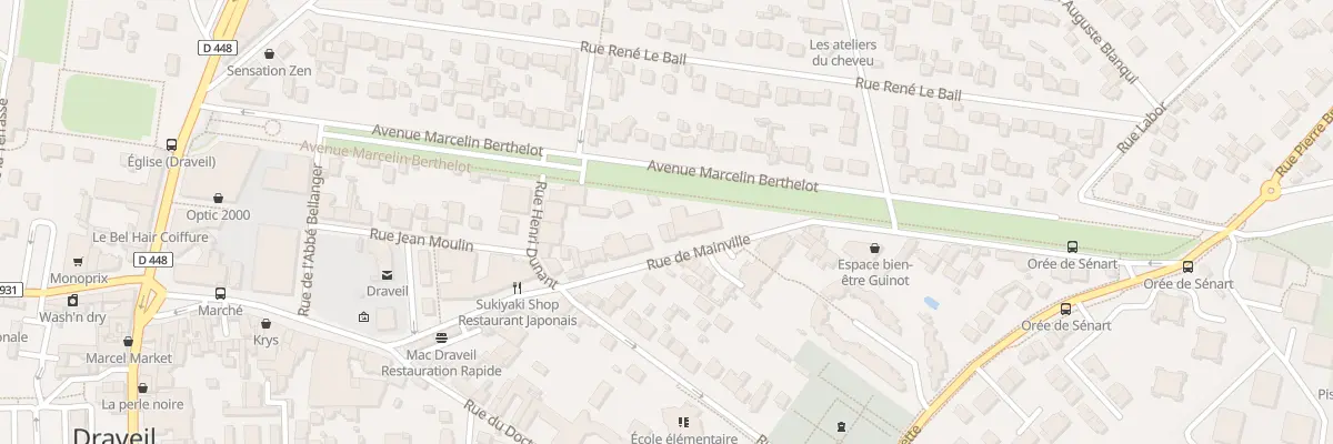 Plan du 17 Rue de Mainville à Draveil